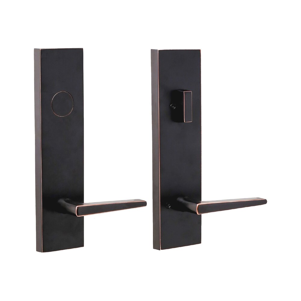 Addy Handleset with Philtower Lever in Oil Rubbed Bronze