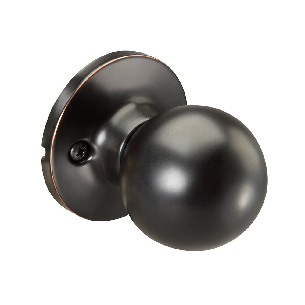 Single Dummy Athens Knob in Oil Rubbed Bronze
