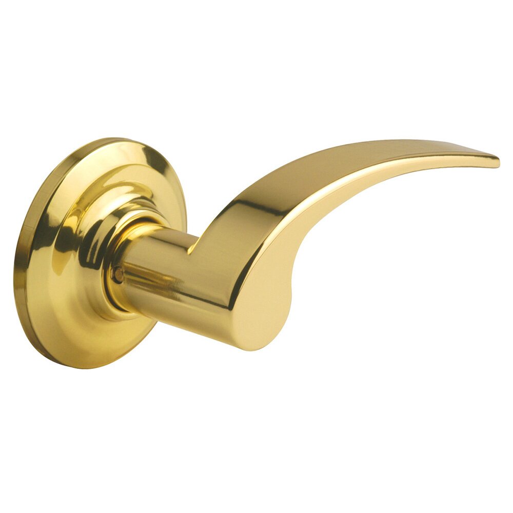 Passage Milan Right Handed Lever in Polished Brass