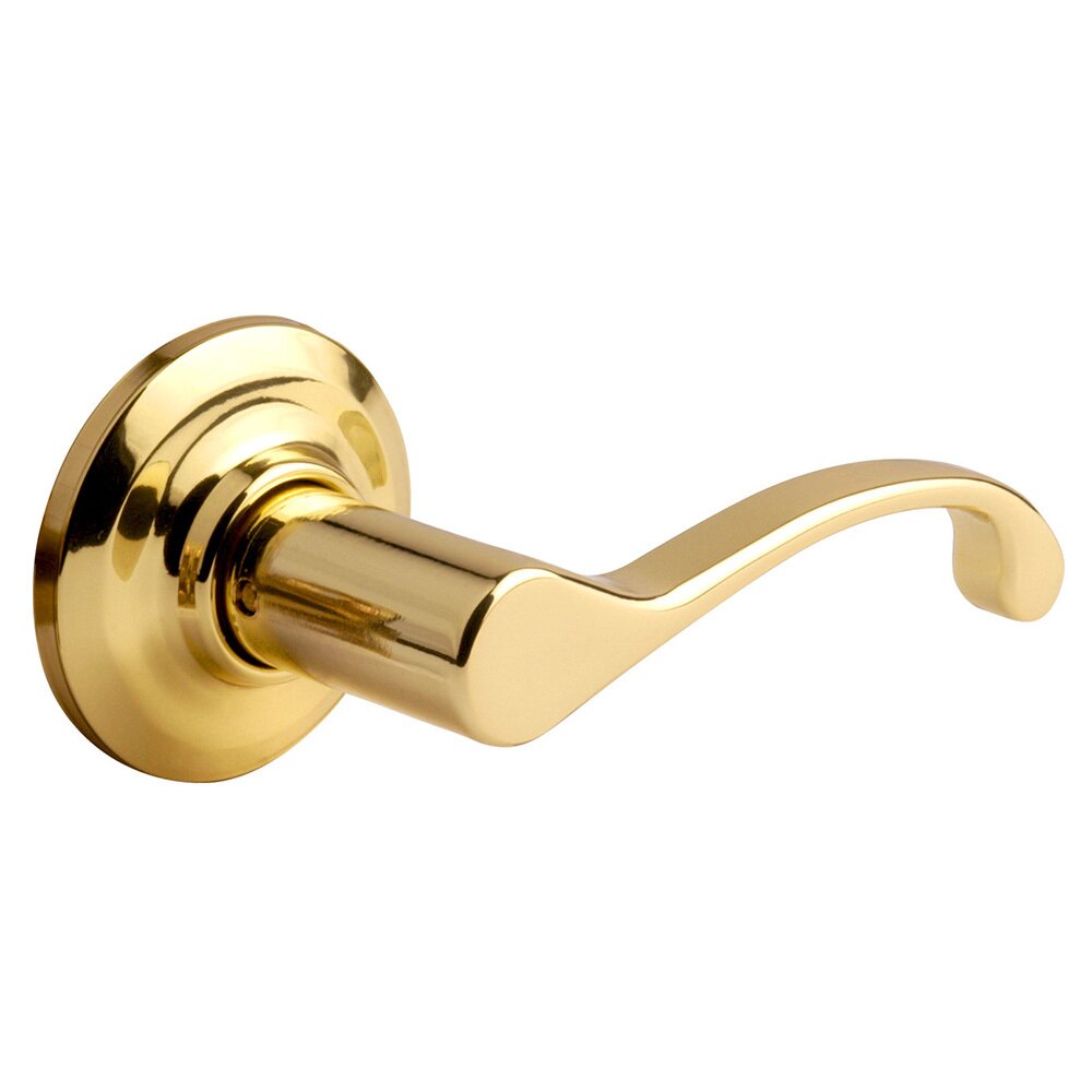 Passage McClure Right Handed Lever in Polished Brass