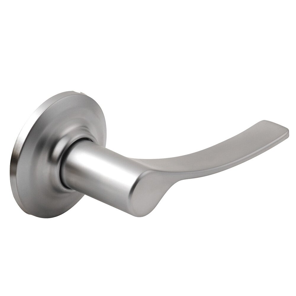 Passage Academy Left Handed Lever in Satin Chrome