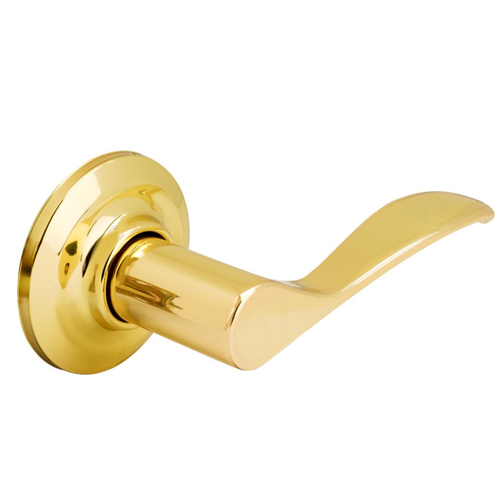 Passage Norwood Lever in Polished Brass