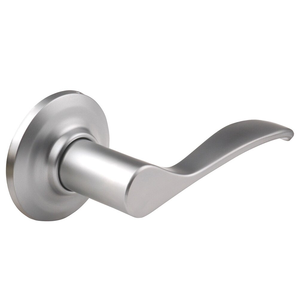 Passage Norwood Lever in Satin Chrome
