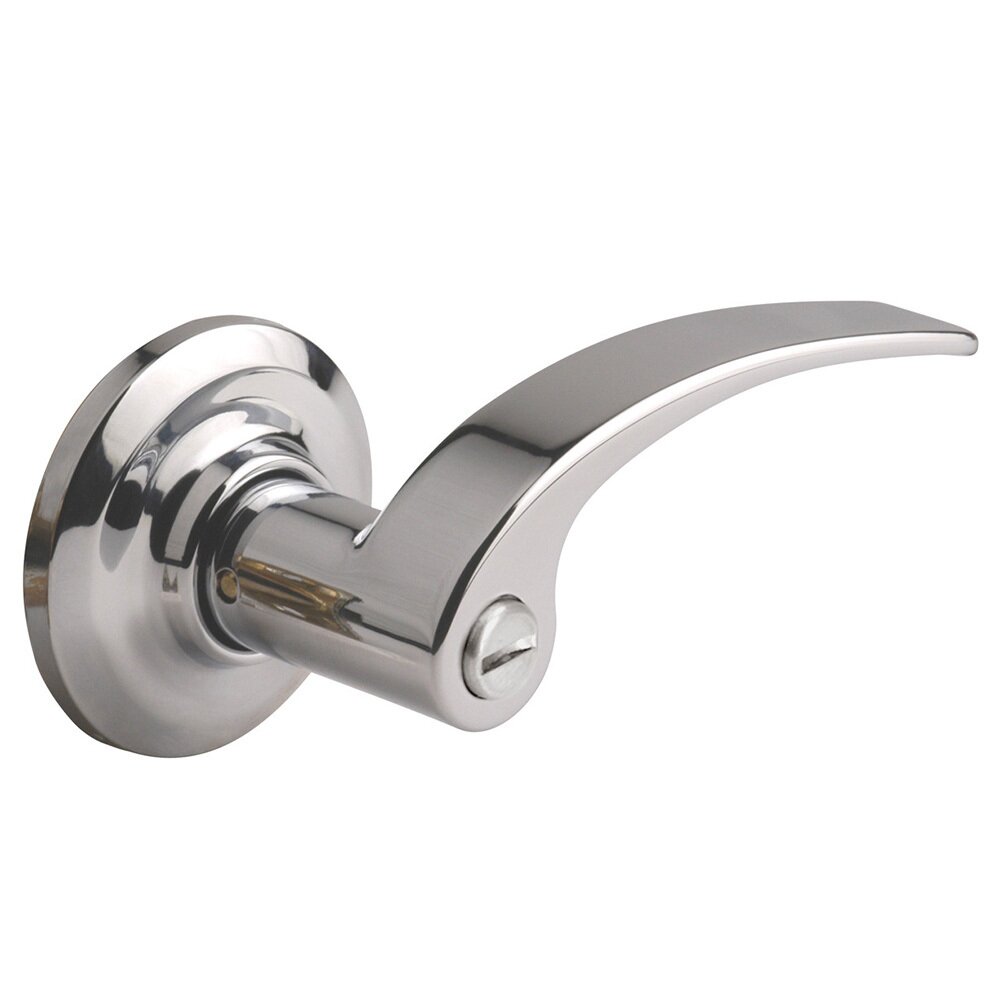 Privacy Milan Right Handed Lever in Satin Chrome