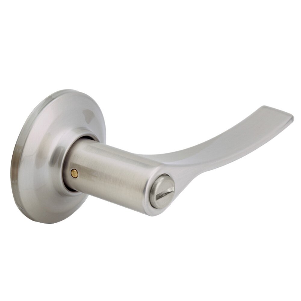 Privacy Academy Right Handed Lever in Satin Nickel