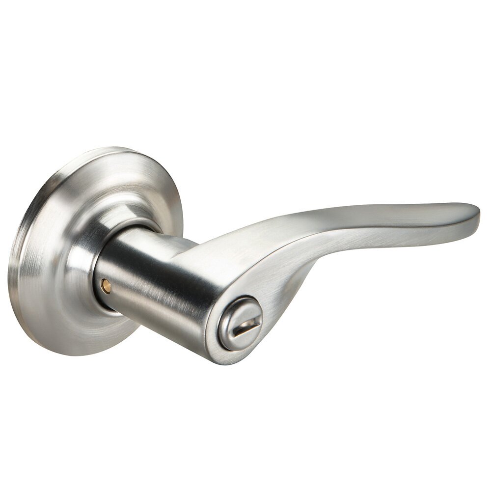 Privacy Charleston Right Handed Lever in Satin Chrome