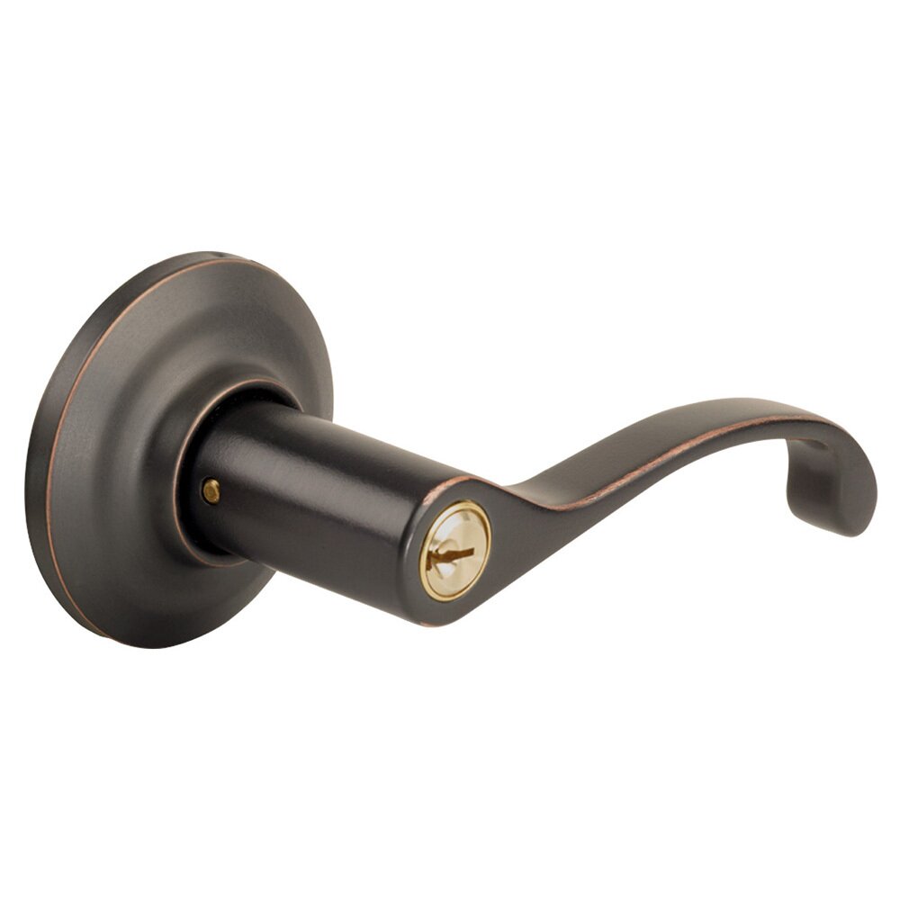 Keyed McClure Right Handed Lever in Oil Rubbed Bronze
