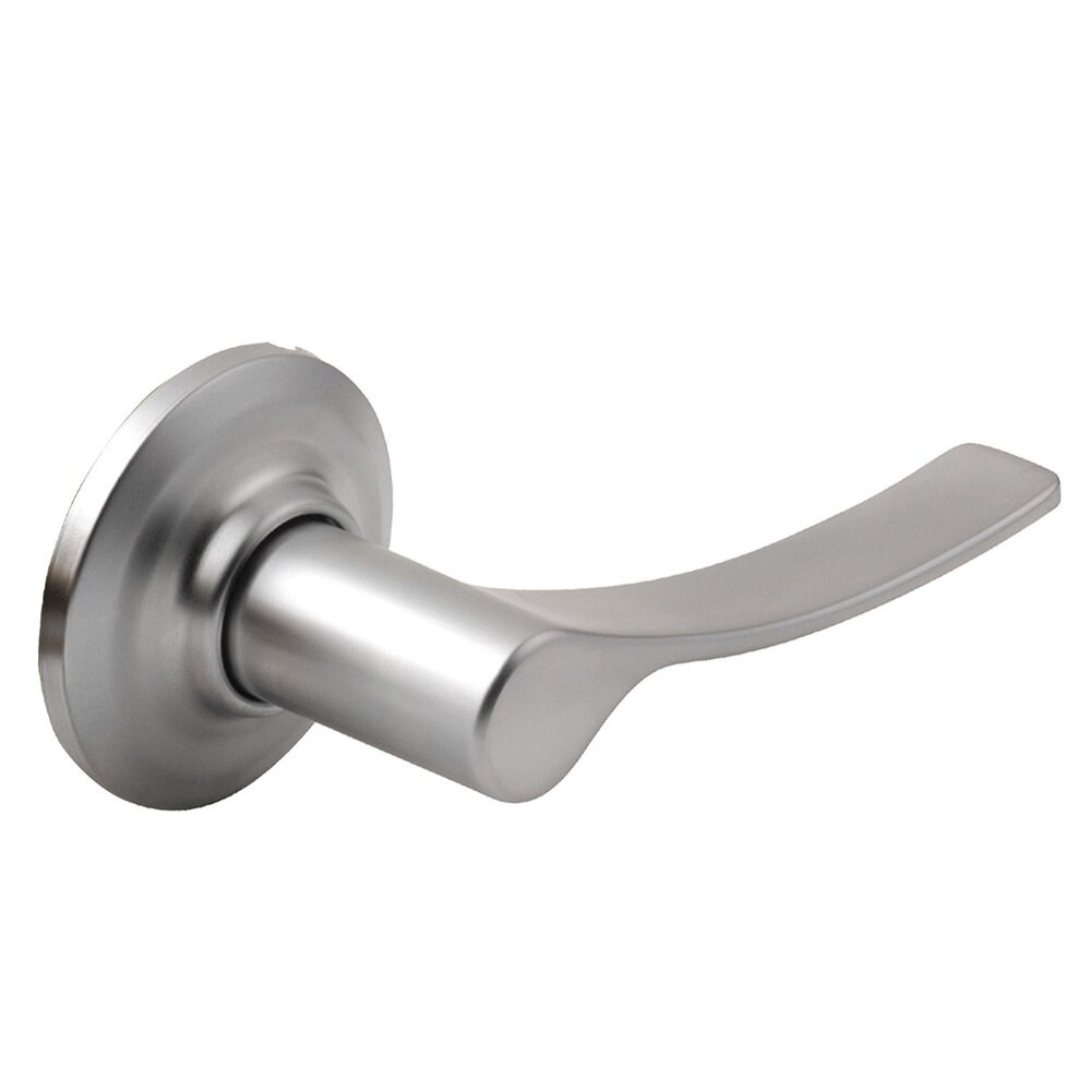 Single Dummy Academy Right Handed Lever in Satin Chrome