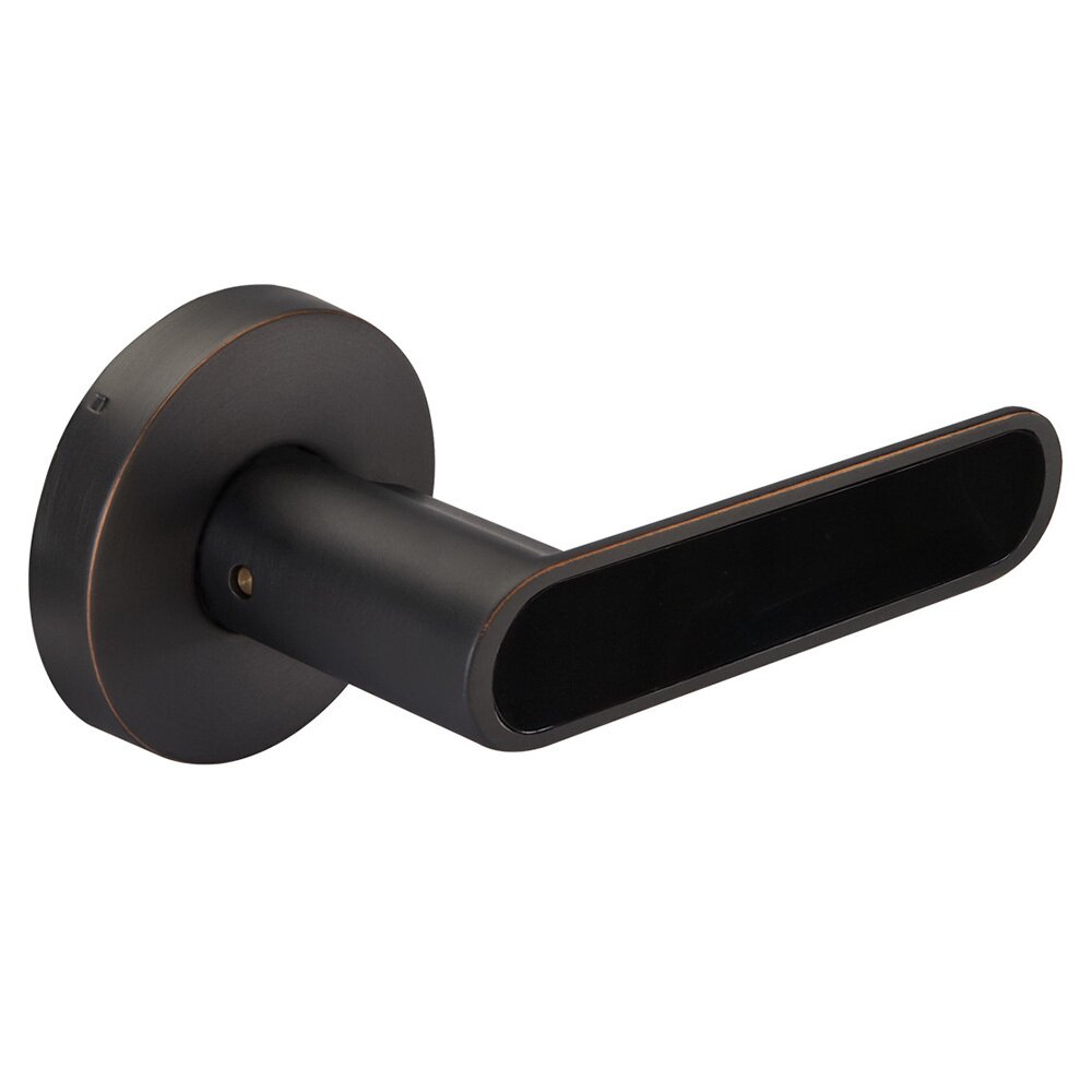 Single Dummy Kincaid Lever with Black Insert in Oil Rubbed Bronze