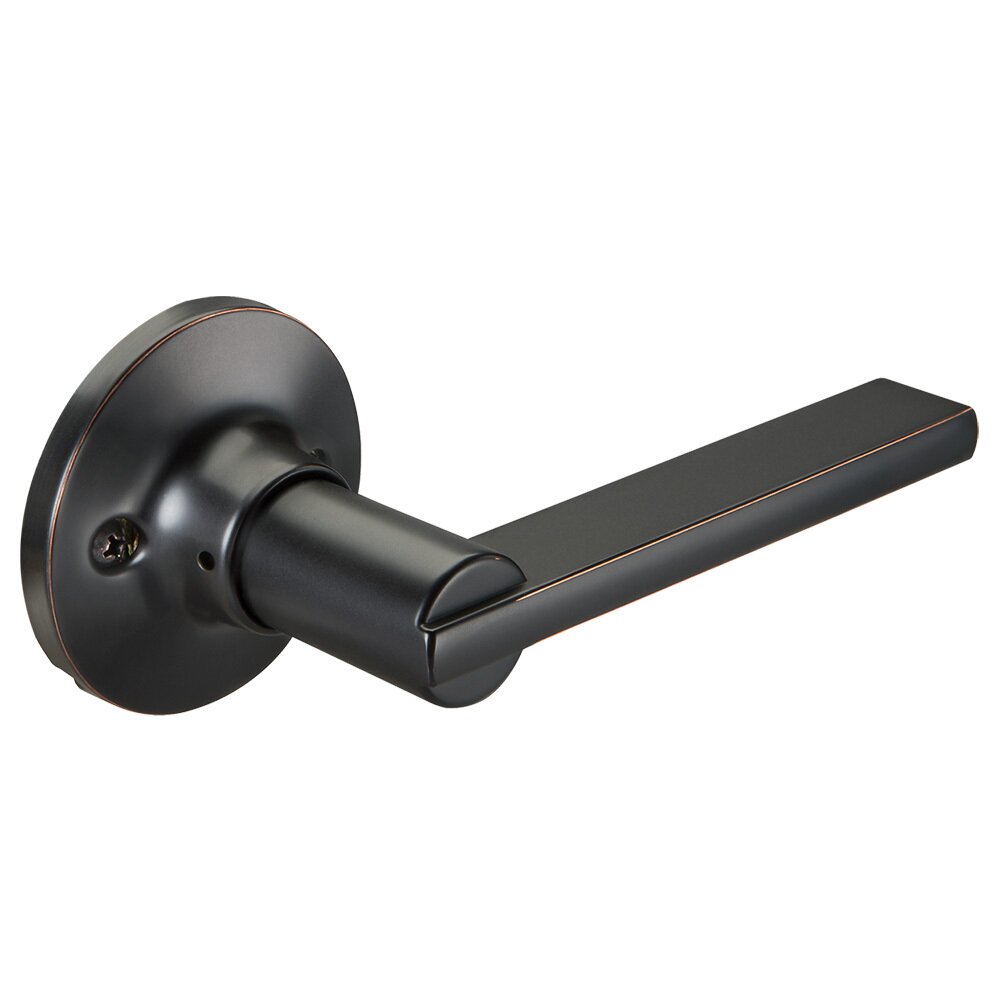 Single Dummy Seabrook Lever in Oil Rubbed Bronze