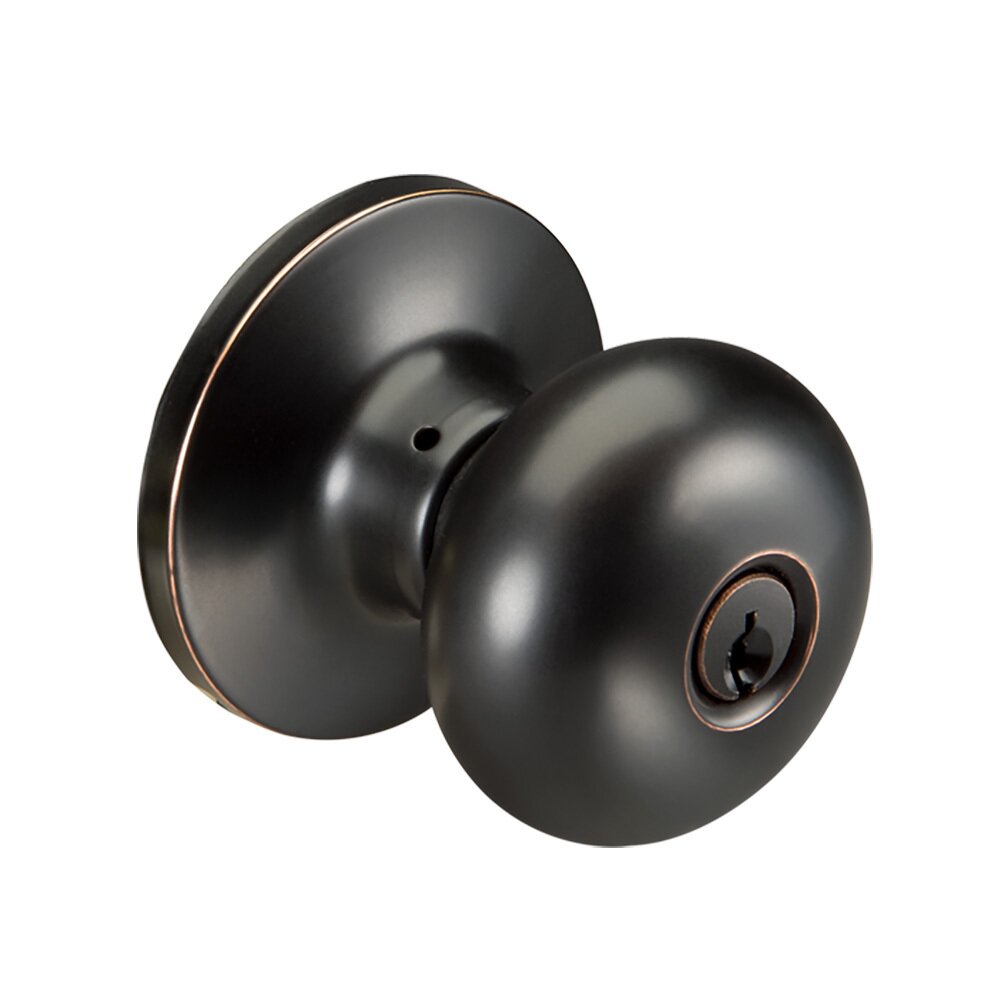 Keyed Sinclair Knob in Oil Rubbed Bronze