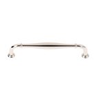Solid Brass 10" Centers Traditional Oversized Pull in Polished Nickel