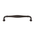 Solid Brass 8" Centers Traditional Oversized Pull in Chocolate Bronze