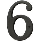#6 House Number in Oil Rubbed Bronze