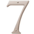 #7 House Number in Lifetime PVD Polished Nickel