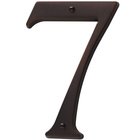 #7 House Number in Venetian Bronze