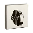 Patio (One-Sided) Square Deadbolt in Lifetime Pvd Polished Nickel