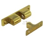 Solid Brass 2.3" x 0.4" Ball Tension Catch in Polished Brass