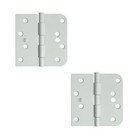 4"x 4"x 5/8" Right Handed Square Hinge (SOLD AS A PAIR) in Paint White