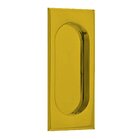 4" (102mm) Rectangular Recessed Pull in French Antique Brass