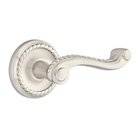 Single Dummy Right Handed Rope Lever With Rope Rose in Satin Nickel