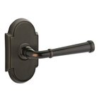 Single Dummy Right Handed Merrimack Lever With #8 Rose in Oil Rubbed Bronze
