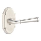 Single Dummy Right Handed Merrimack Lever With #8 Rose in Satin Nickel