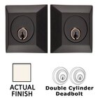 Quincy Double Cylinder Deadbolt in Polished Nickel