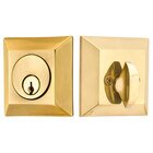 Quincy Single Cylinder Deadbolt in French Antique Brass