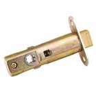 Passage Standard Latch with 2 3/8" Backset in Polished Brass