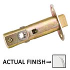 Passage Standard Latch with 2 3/4" Backset in Polished Chrome