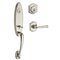 Baldwin Reserve - Chesapeake Handleset with Federal Door Lever with Traditional Arch Rose