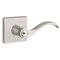 Baldwin Reserve - Curve Door Lever with Contemporary Square Rose