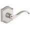 Baldwin Reserve - Curve Door Lever with Traditional Arch Rose