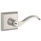 Baldwin Reserve - Curve Door Lever with Traditional Square Rose