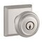 Baldwin Reserve - Traditional Door Knob with Traditional Square Rose