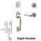 Baldwin Reserve - Westcliff Handleset with Decorative Door Lever with Traditional Round Rose