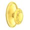 Emtek Hardware - Designer Brass - Victoria Knob With Oval Rosette