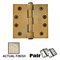 4" X 4" Square Steel Heavy Duty Hinge (Sold In Pairs)